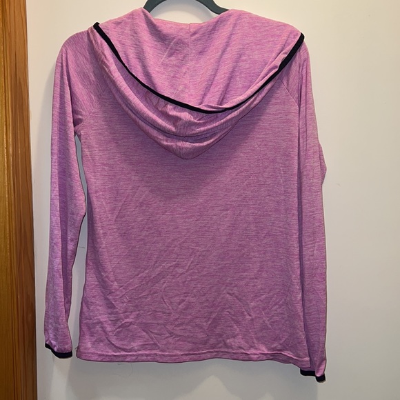 Womens Under Armour Heat Gear Pink Hoodie size small - Picture 3 of 3